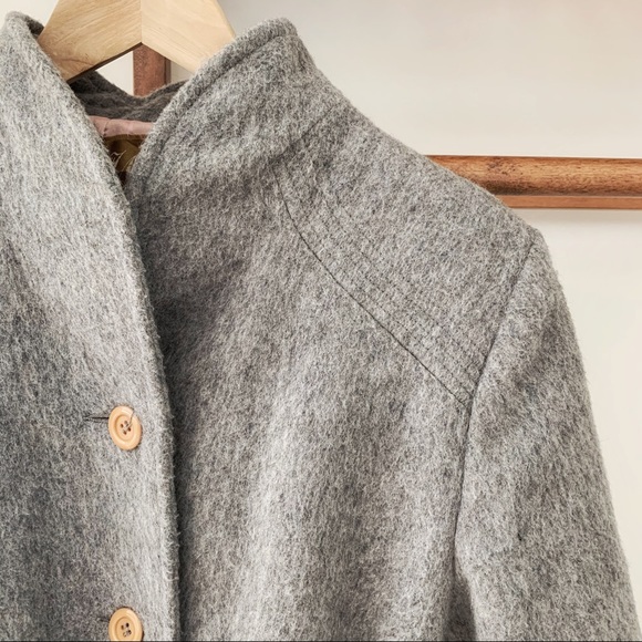 Long wool coat made in Canada - Picture 5 of 7